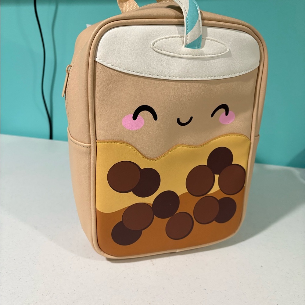 Cute Bubble Tea Backpack